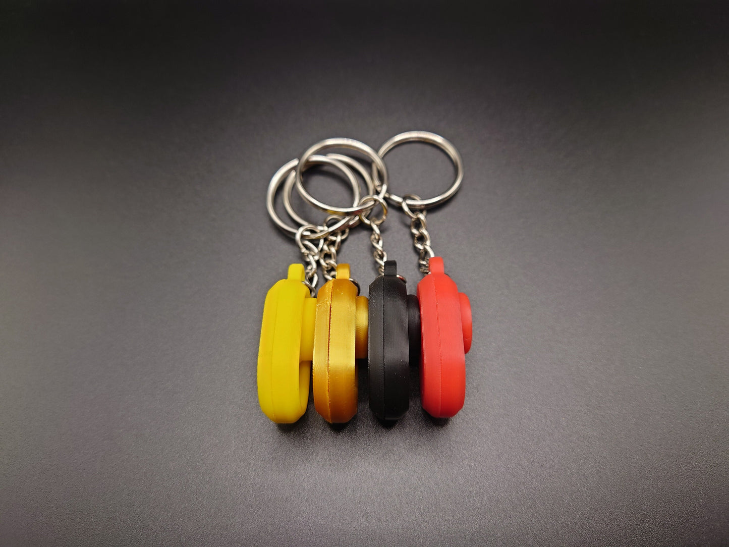 3D Printed Magnetic Thumb Fidget Keychain
