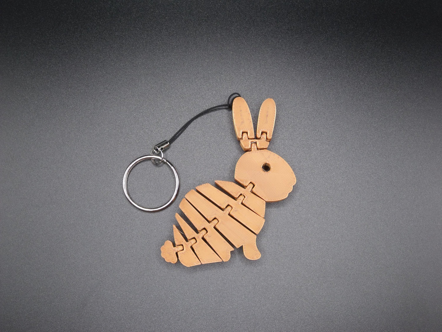 Flexible Rabbit Keyring