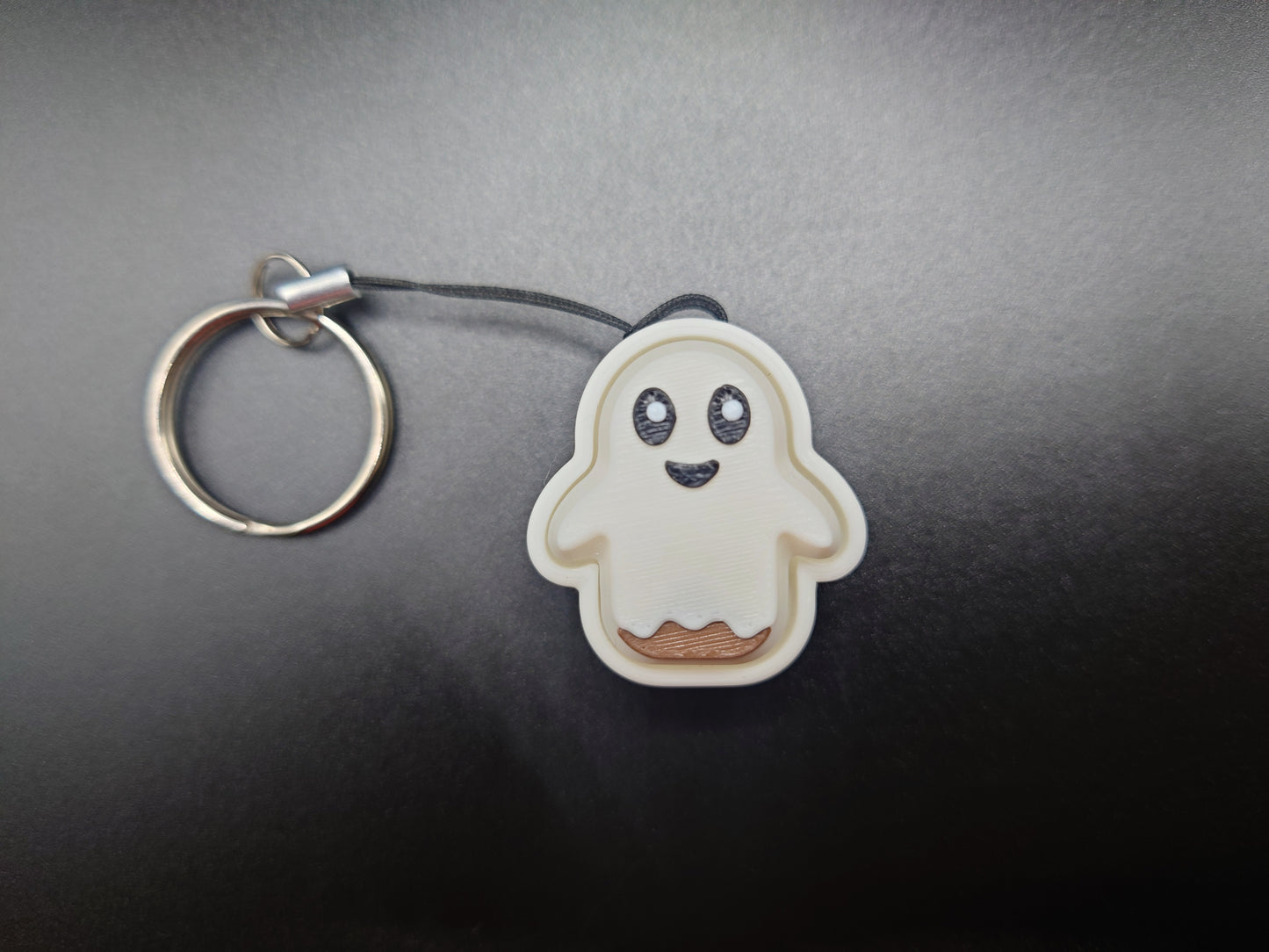 Clicky Ghost Popsicle fidget toy - 3D Printed Keyboard switch Fidget Keyring Without Stick 5.