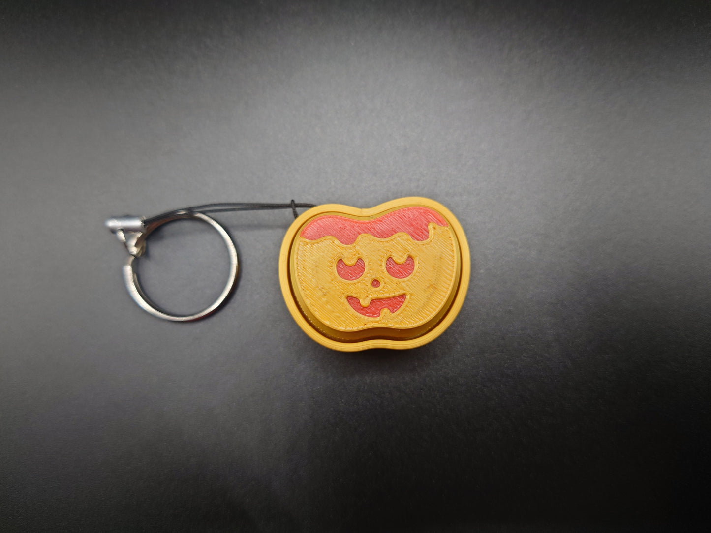 Clicky Toffee Apple Toy - 3D Printed Keyboard switch Fidget Keyring Candy Apple 6.