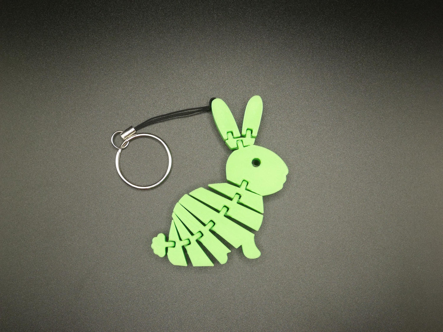 Flexible Rabbit Keyring