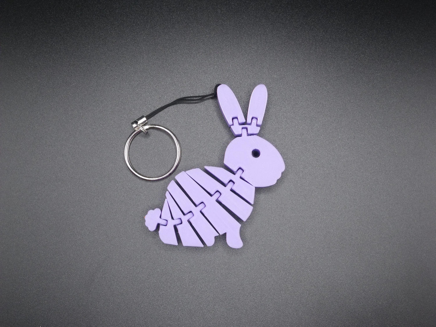 Flexible Rabbit Keyring