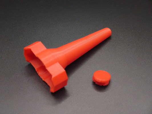 Tip Cover For New Milwaukee Soldering Iron, M12 With Power Button Lock Red