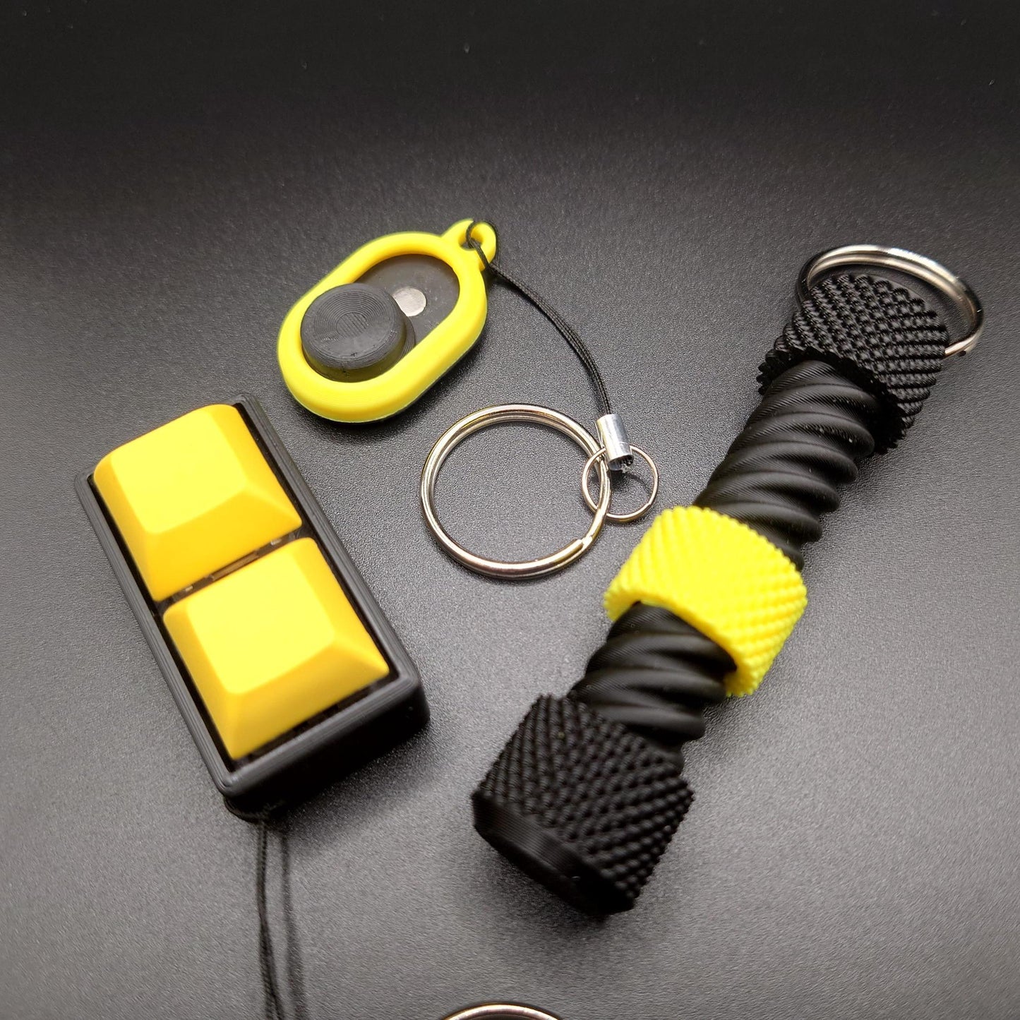 Fidget Bolt, Magnetic Thumb Fidget & Keyboard Fidget Anxiety Aid Bundle