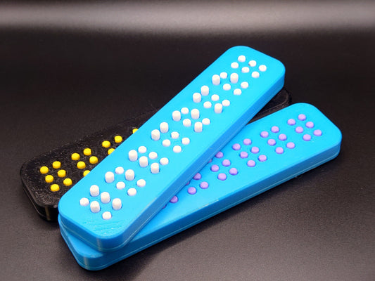 3D Printed Braille Training 8 Cell Learn Braille easily - Sensory Toy
