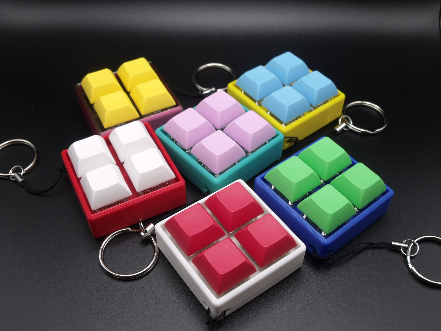 Keyboard Fidget - Square key Mechanical Switch Clicker