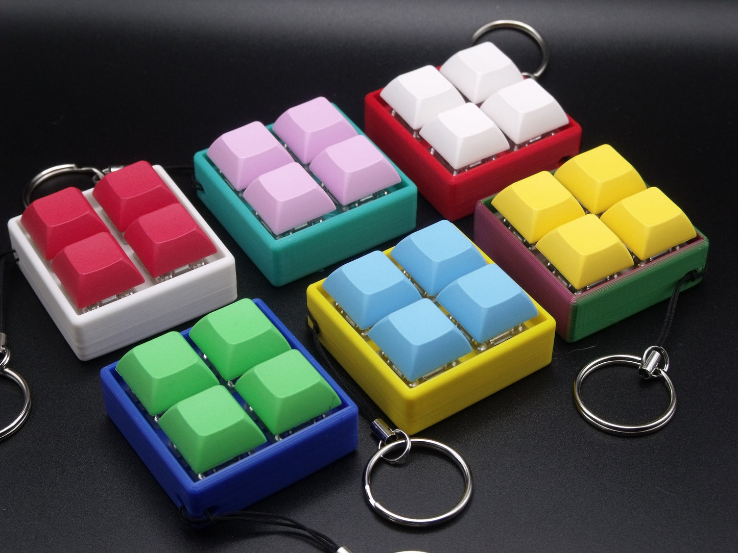 Keyboard Fidget - Square key Mechanical Switch Clicker
