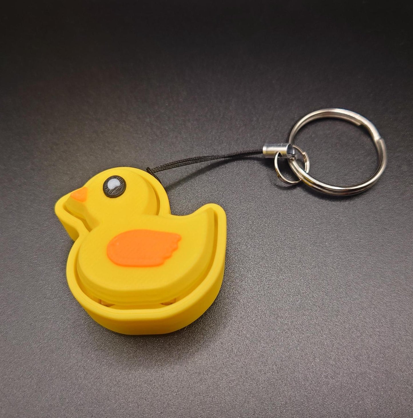 Clicky Duck Fidget Toy Keychain