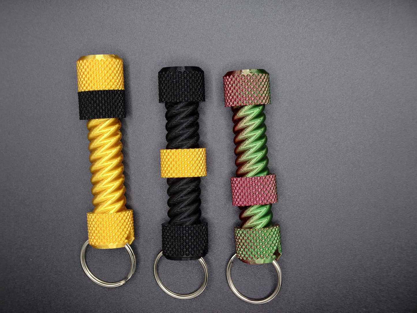 3D Printed Fidget Bolt Keyring