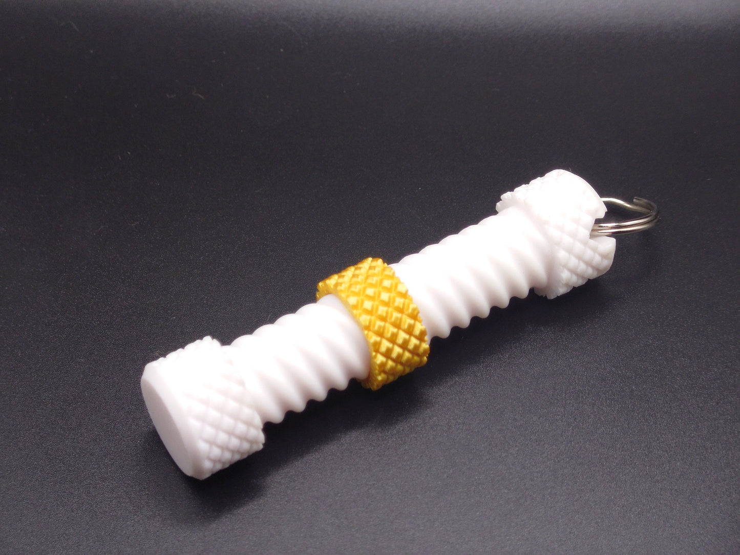 3D Printed Fidget Extended Thick Bolt Keyring