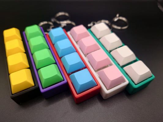 Keyboard Fidget - Quad key Mechanical Switch Clicker