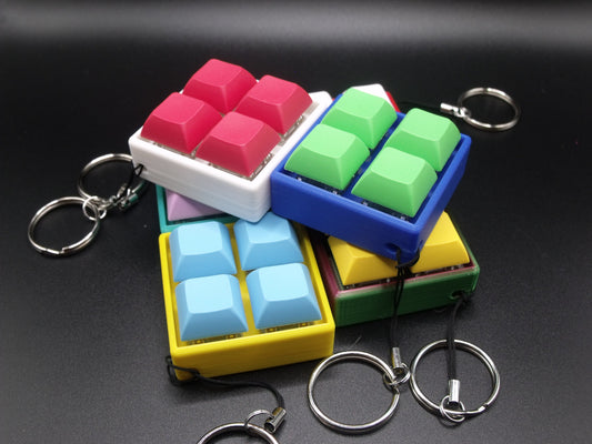 Keyboard Fidget - Square key Mechanical Switch Clicker
