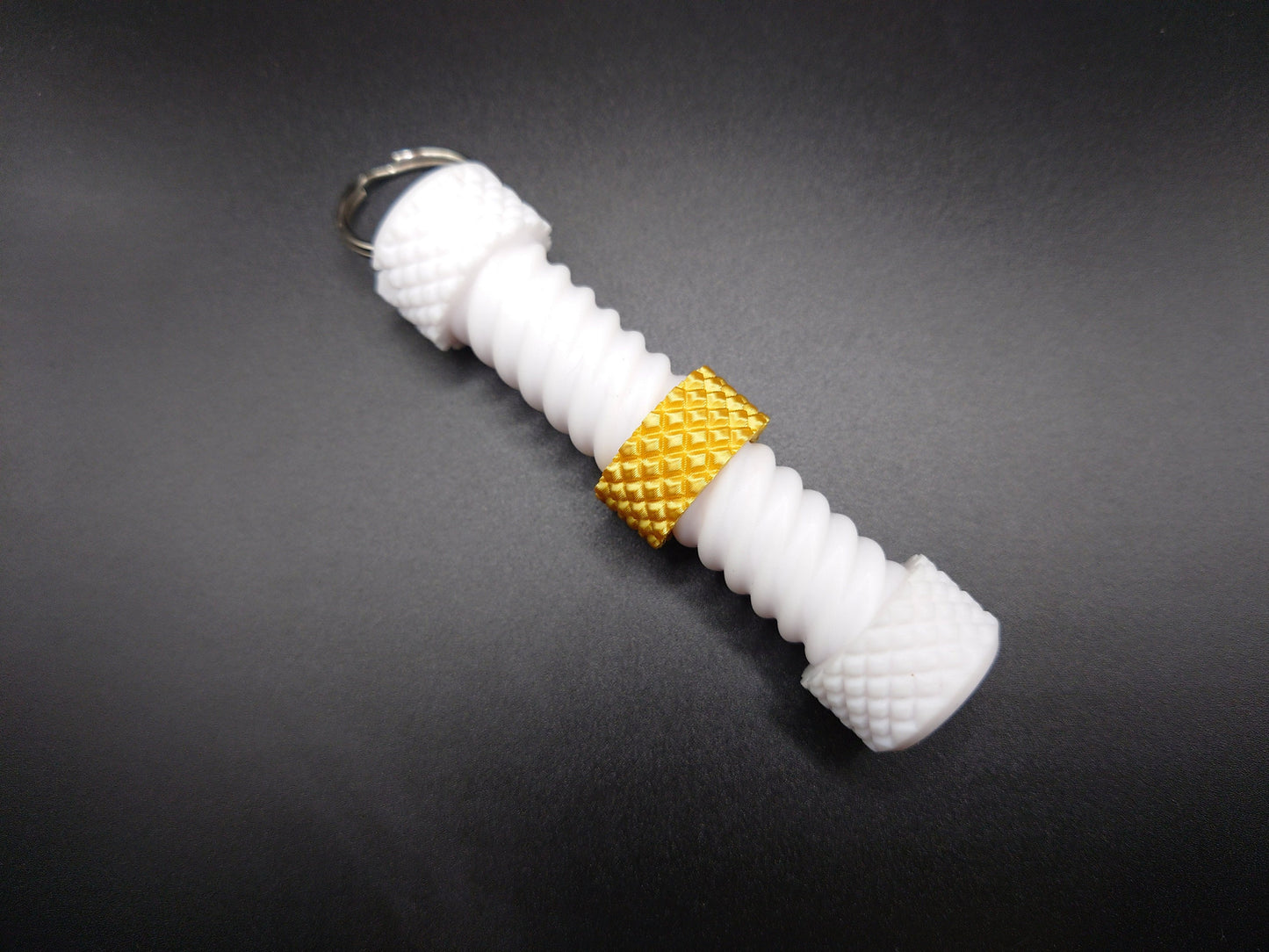 3D Printed Fidget Extended Thick Bolt Keyring