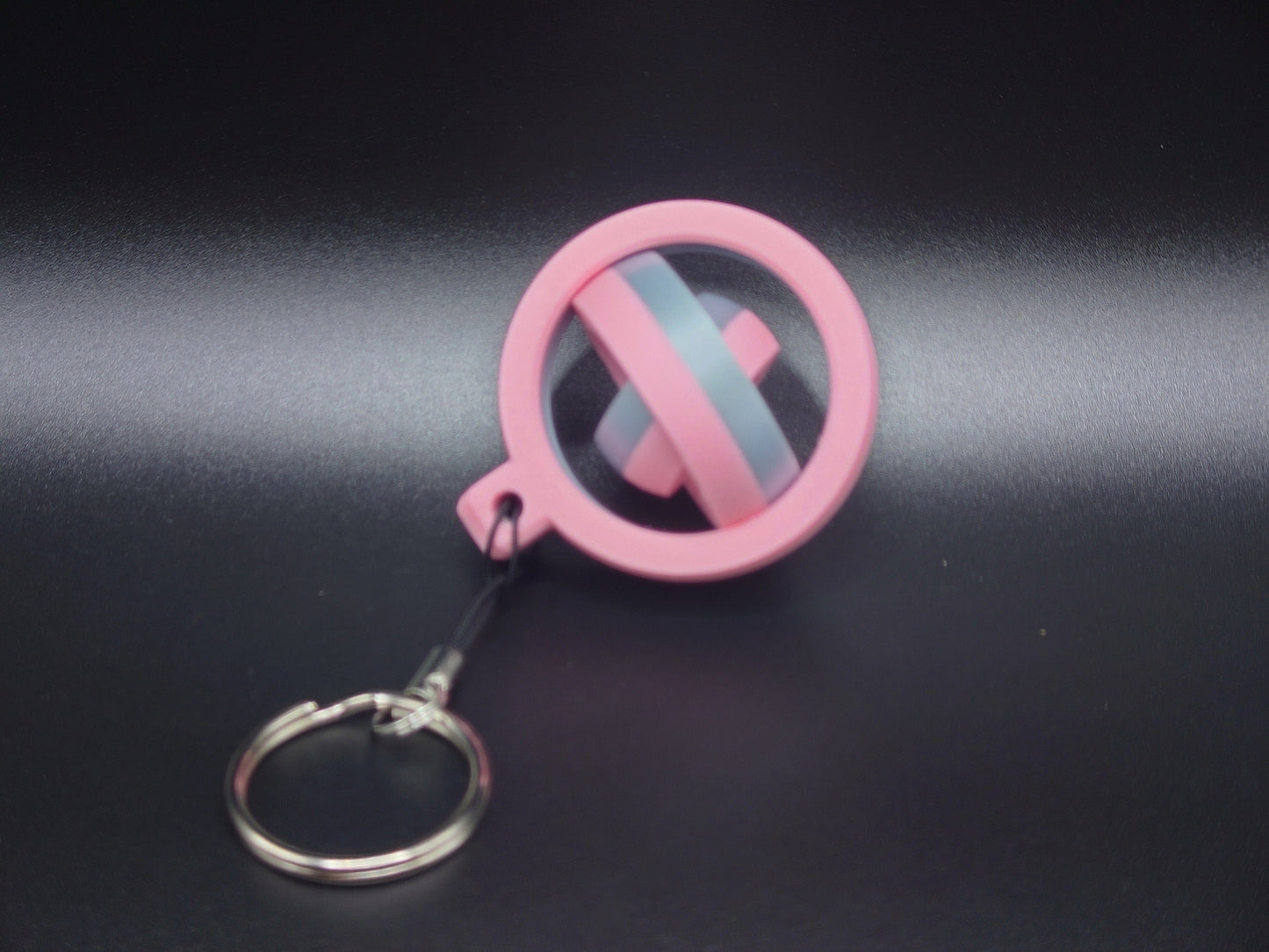 Fidget Circle Gyro Keyring - Keep Your Hands Busy!