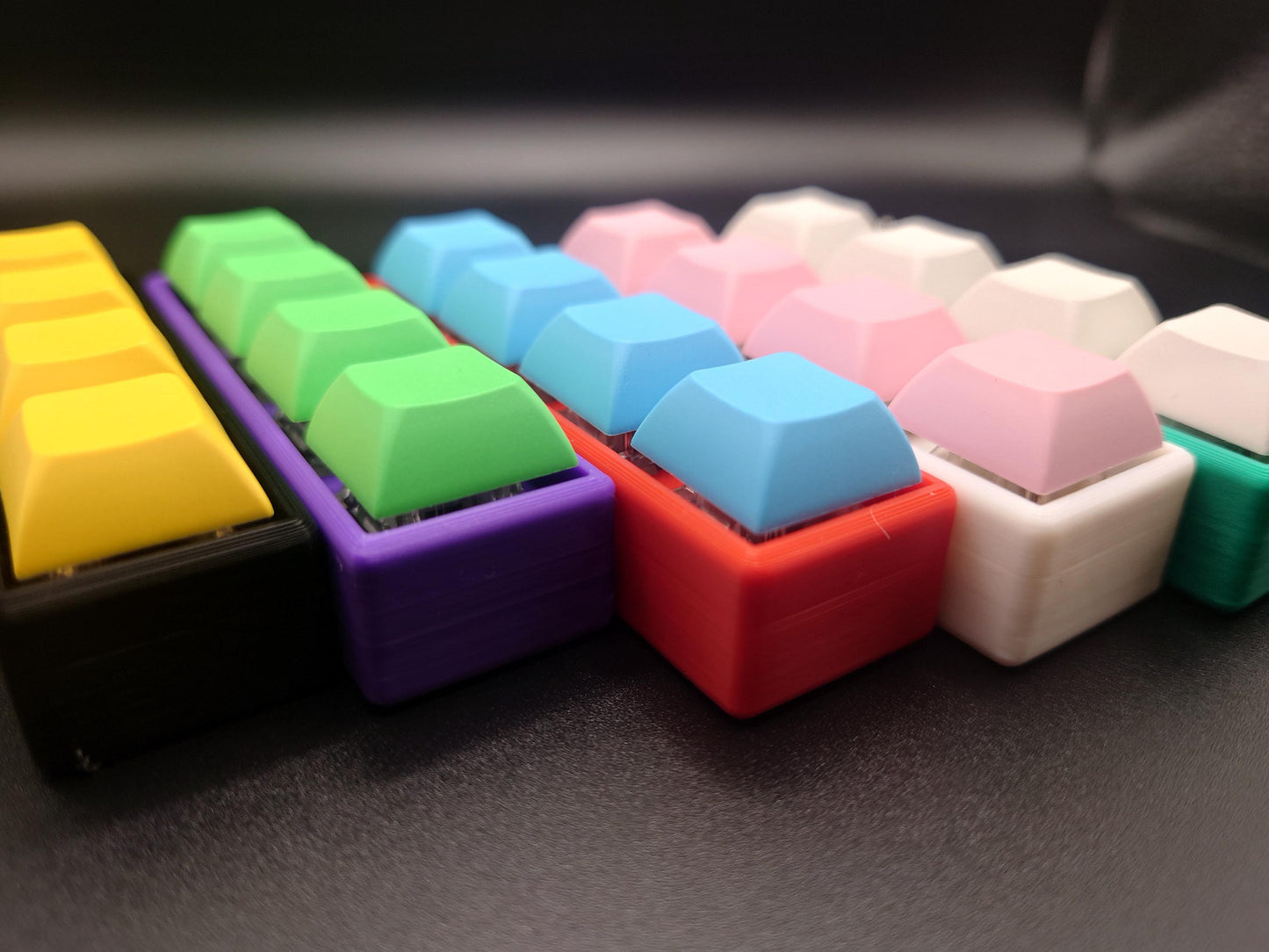 Keyboard Fidget - Quad key Mechanical Switch Clicker