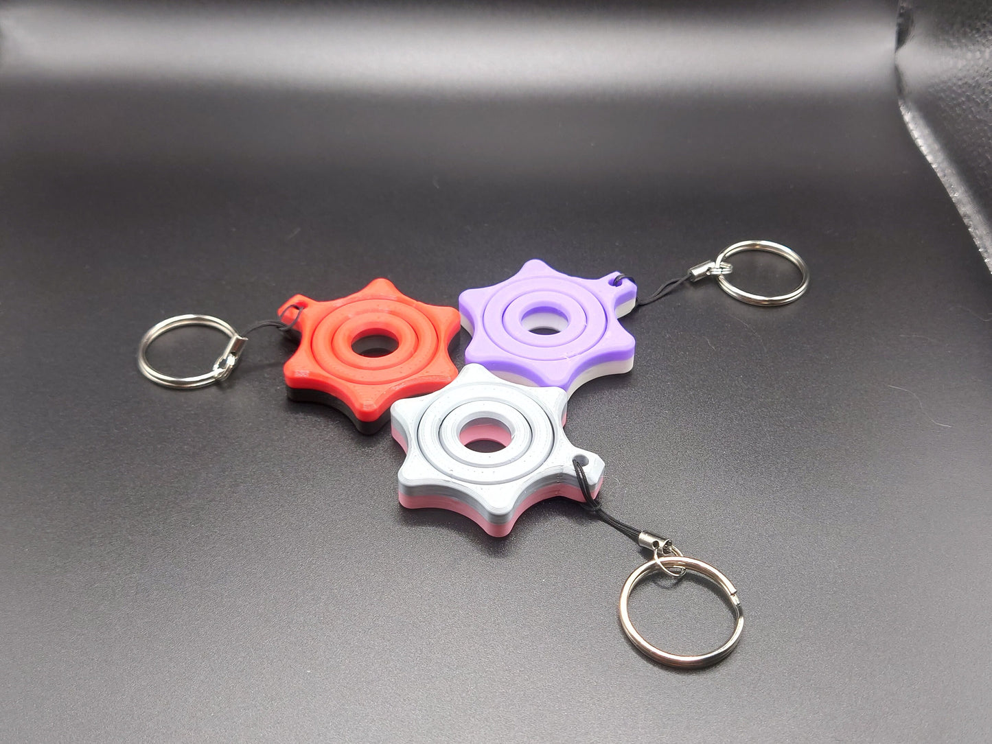 Fidget Star Keychain - Fun Stress Relief Toy