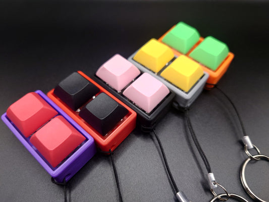 Keyboard Fidget - Double key Mechanical Switch Clicker
