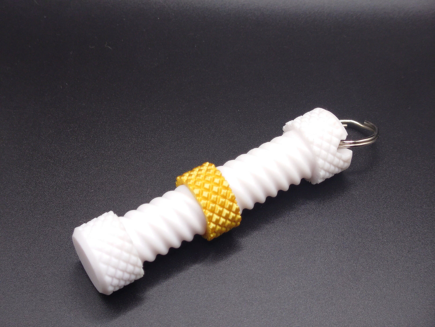 3D Printed Fidget Extended Thick Bolt Keyring