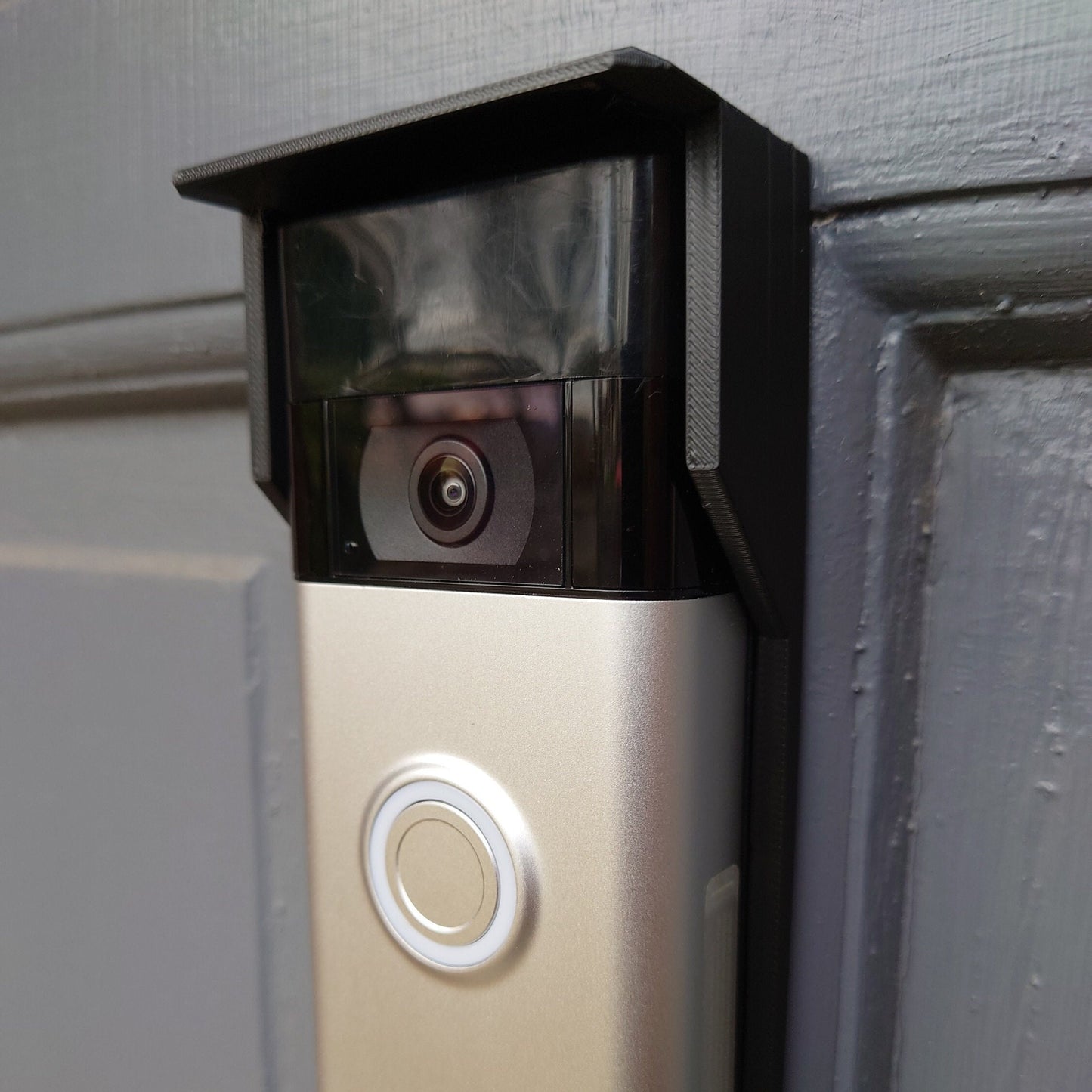 Clip on Rain & Sun Cover For Ring 2nd Generation Doorbell