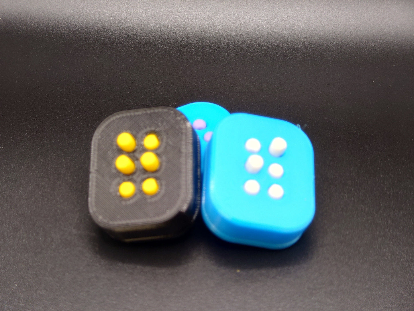 3D Printed Braille Training Cell Learn Braille easily - Sensory Toy