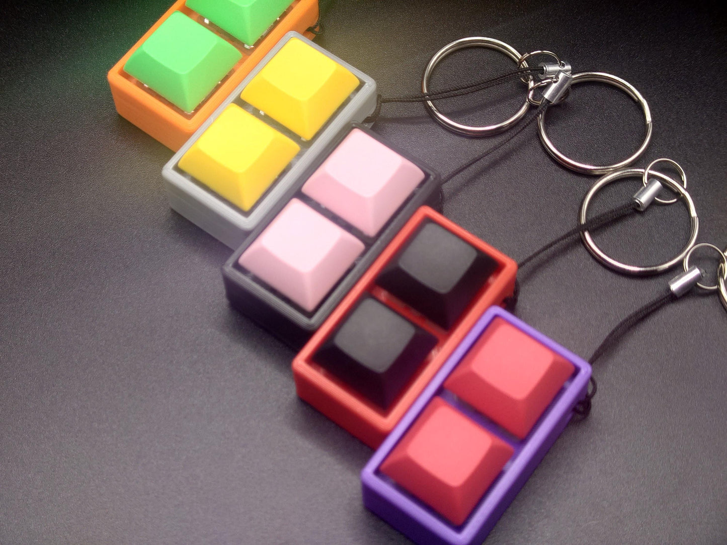 Keyboard Fidget - Double key Mechanical Switch Clicker