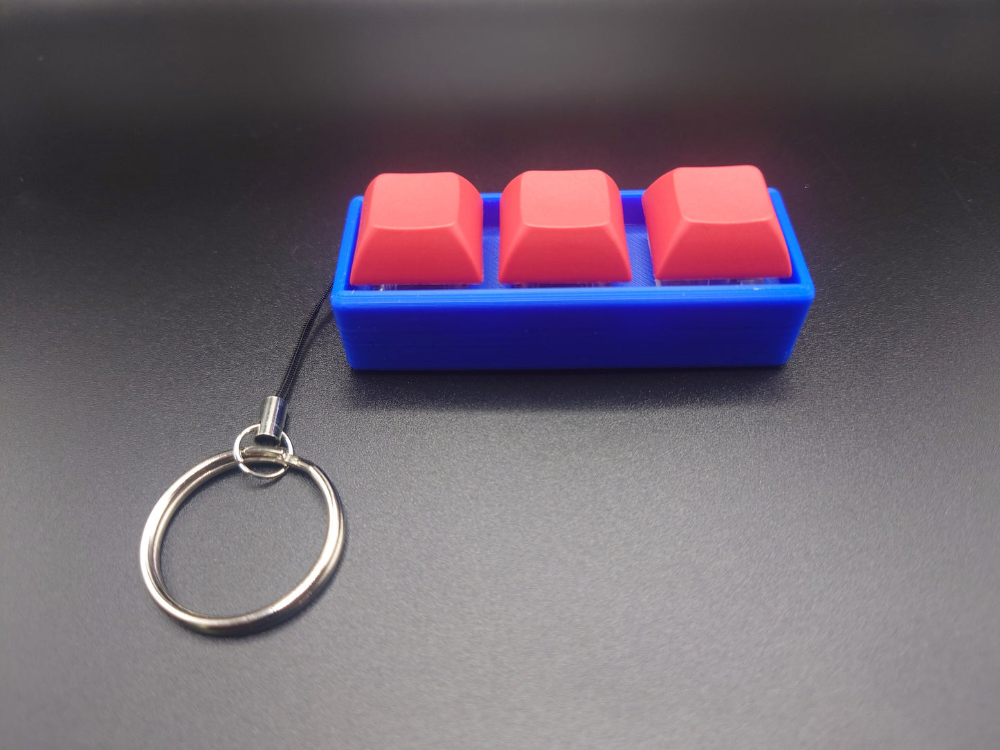 Keyboard Fidget - Triple key Mechanical Switch Clicker