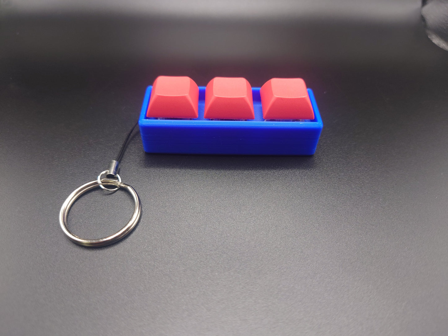 Keyboard Fidget - Triple key Mechanical Switch Clicker