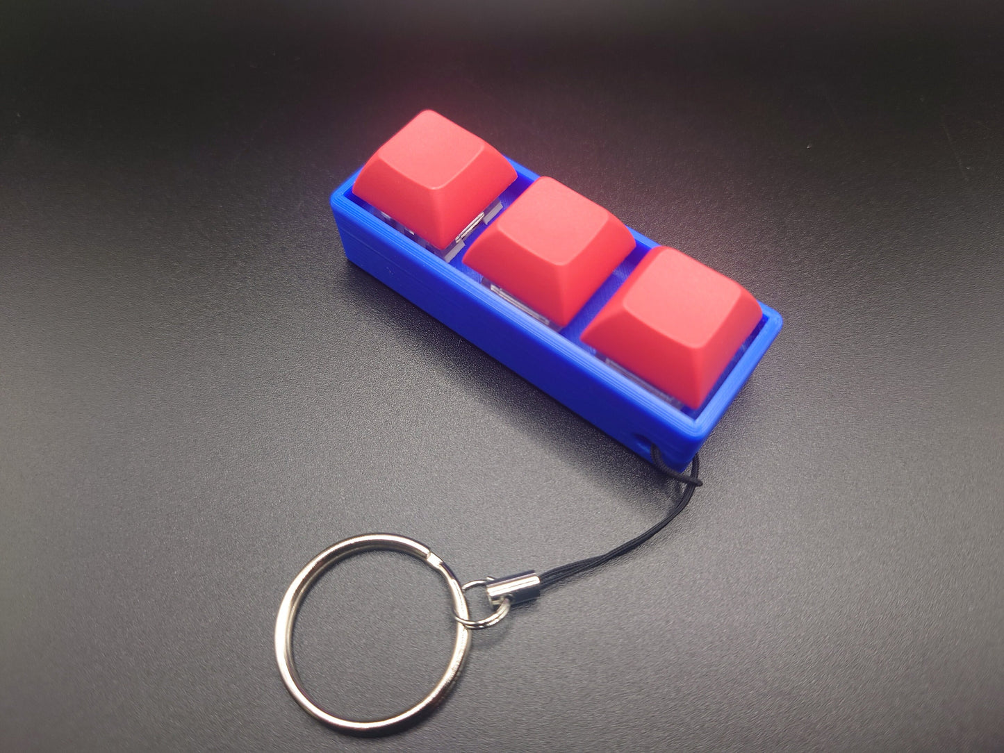 Keyboard Fidget - Triple key Mechanical Switch Clicker