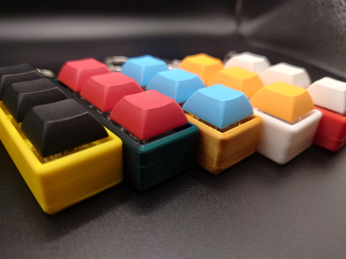 Keyboard Fidget - Triple key Mechanical Switch Clicker