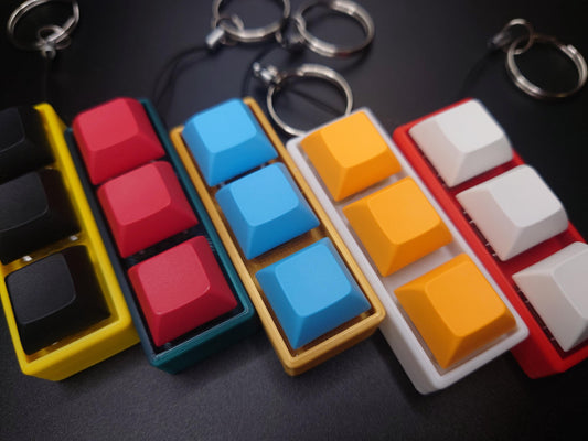 Keyboard Fidget - Triple key Mechanical Switch Clicker