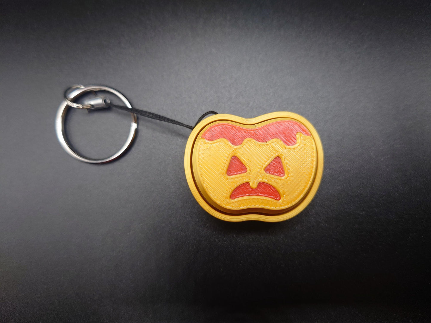 Clicky Toffee Apple Toy - 3D Printed Keyboard switch Fidget Keyring Candy Apple