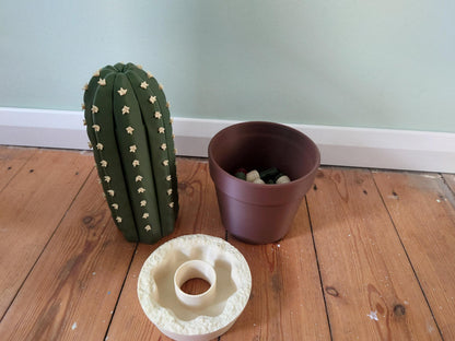 Cactus Chess Set Roll up portable chess set for Chess & Plant lovers