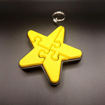 Keyboard Switch Jigsaw Star Fidget Toy