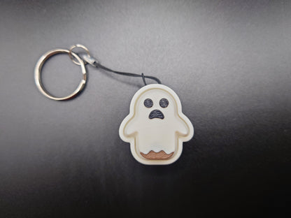 Clicky Ghost Popsicle fidget toy - 3D Printed Keyboard switch Fidget Keyring Without Stick 1.