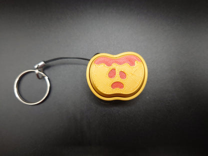Clicky Toffee Apple Toy - 3D Printed Keyboard switch Fidget Keyring Candy Apple 7.