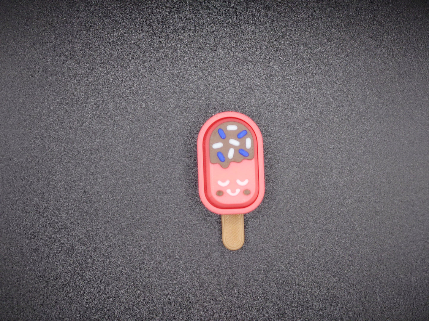 Clicky Ice Cream Popsicle  fidget toy - 3D Printed Keyboard switch Fidget Keyring