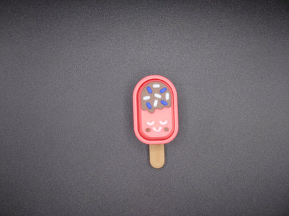 Clicky Ice Cream Popsicle  fidget toy - 3D Printed Keyboard switch Fidget Keyring