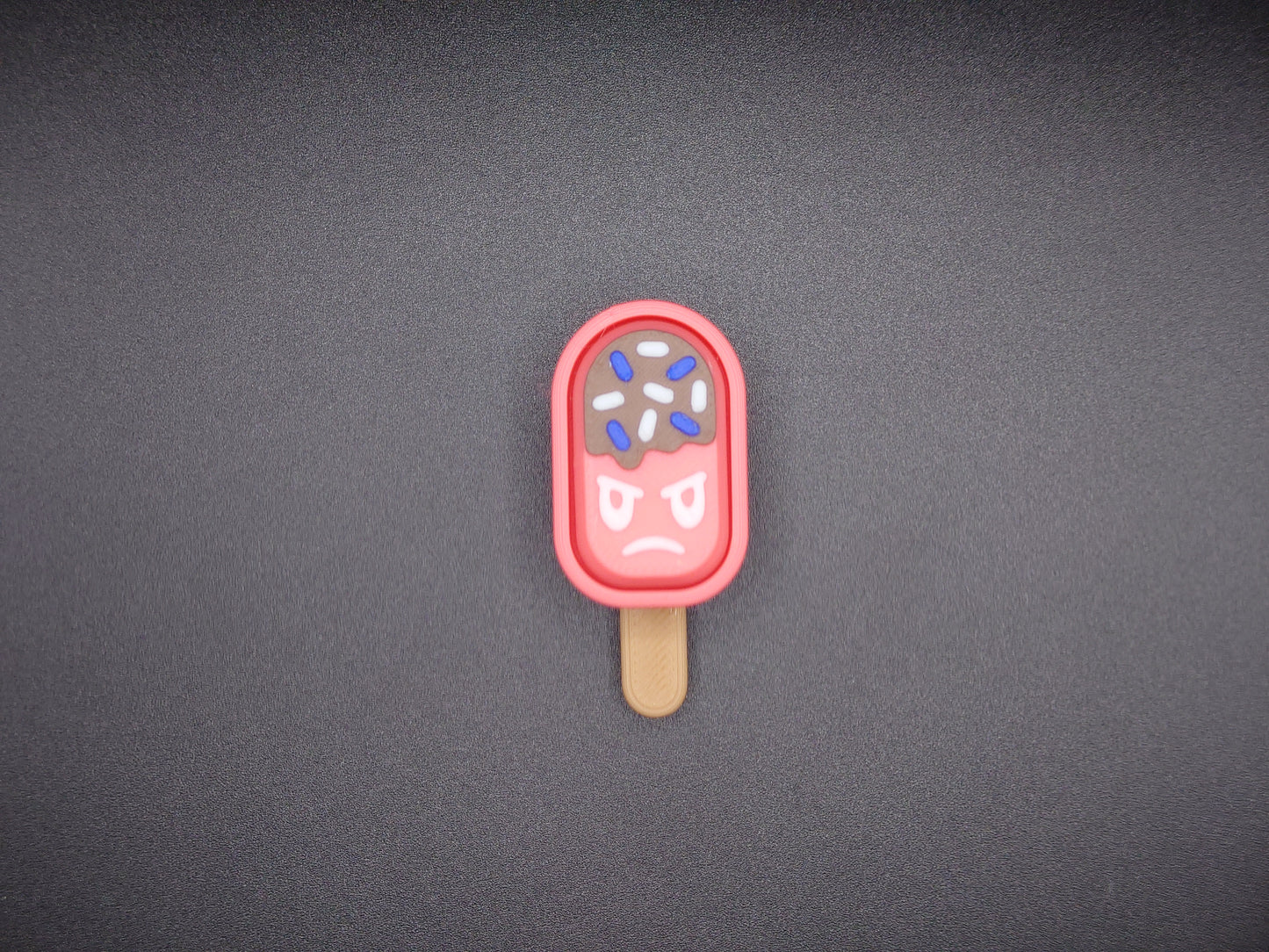 Clicky Ice Cream Popsicle  fidget toy - 3D Printed Keyboard switch Fidget Keyring