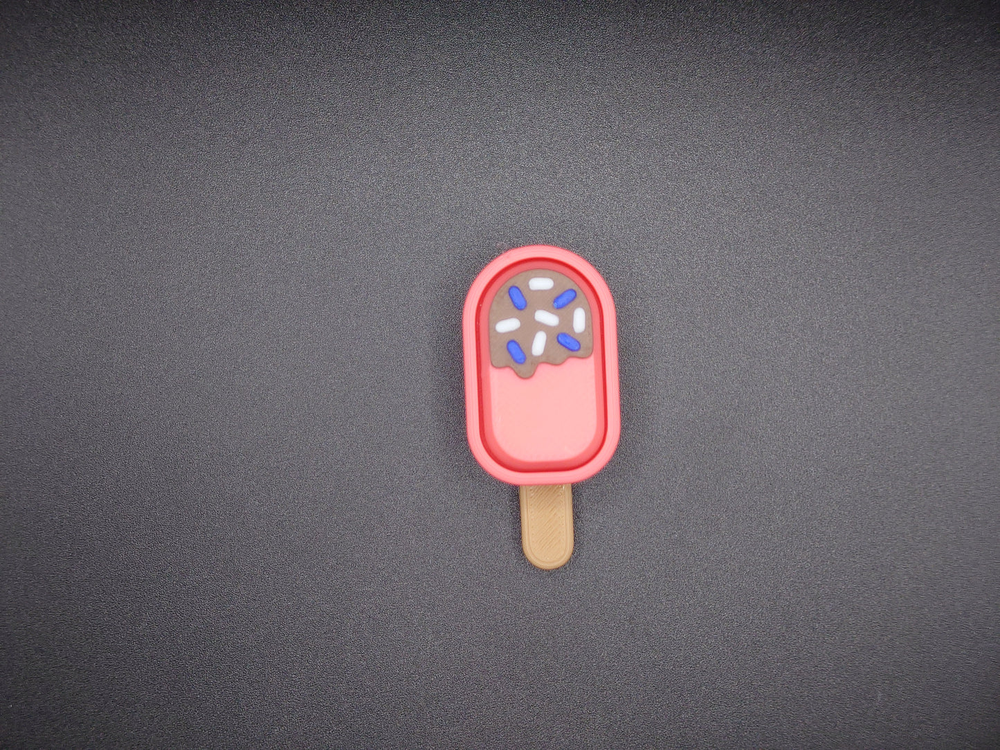 Clicky Ice Cream Popsicle  fidget toy - 3D Printed Keyboard switch Fidget Keyring