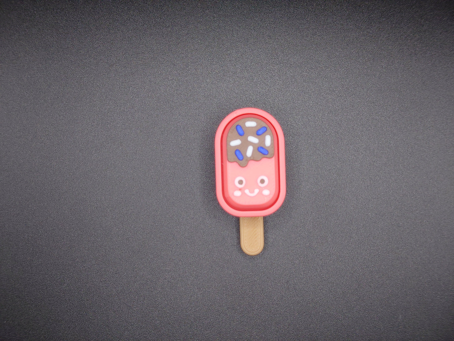 Clicky Ice Cream Popsicle  fidget toy - 3D Printed Keyboard switch Fidget Keyring