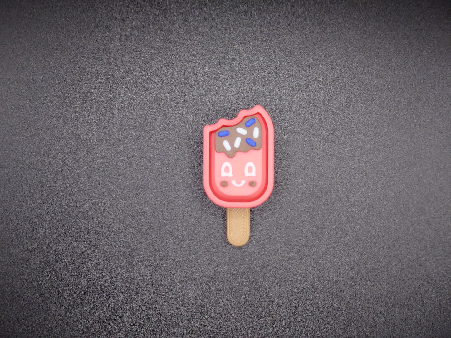 Clicky Ice Cream Popsicle  fidget toy - 3D Printed Keyboard switch Fidget Keyring
