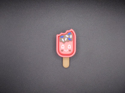 Clicky Ice Cream Popsicle  fidget toy - 3D Printed Keyboard switch Fidget Keyring