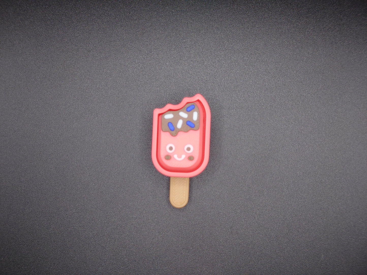 Clicky Ice Cream Popsicle  fidget toy - 3D Printed Keyboard switch Fidget Keyring
