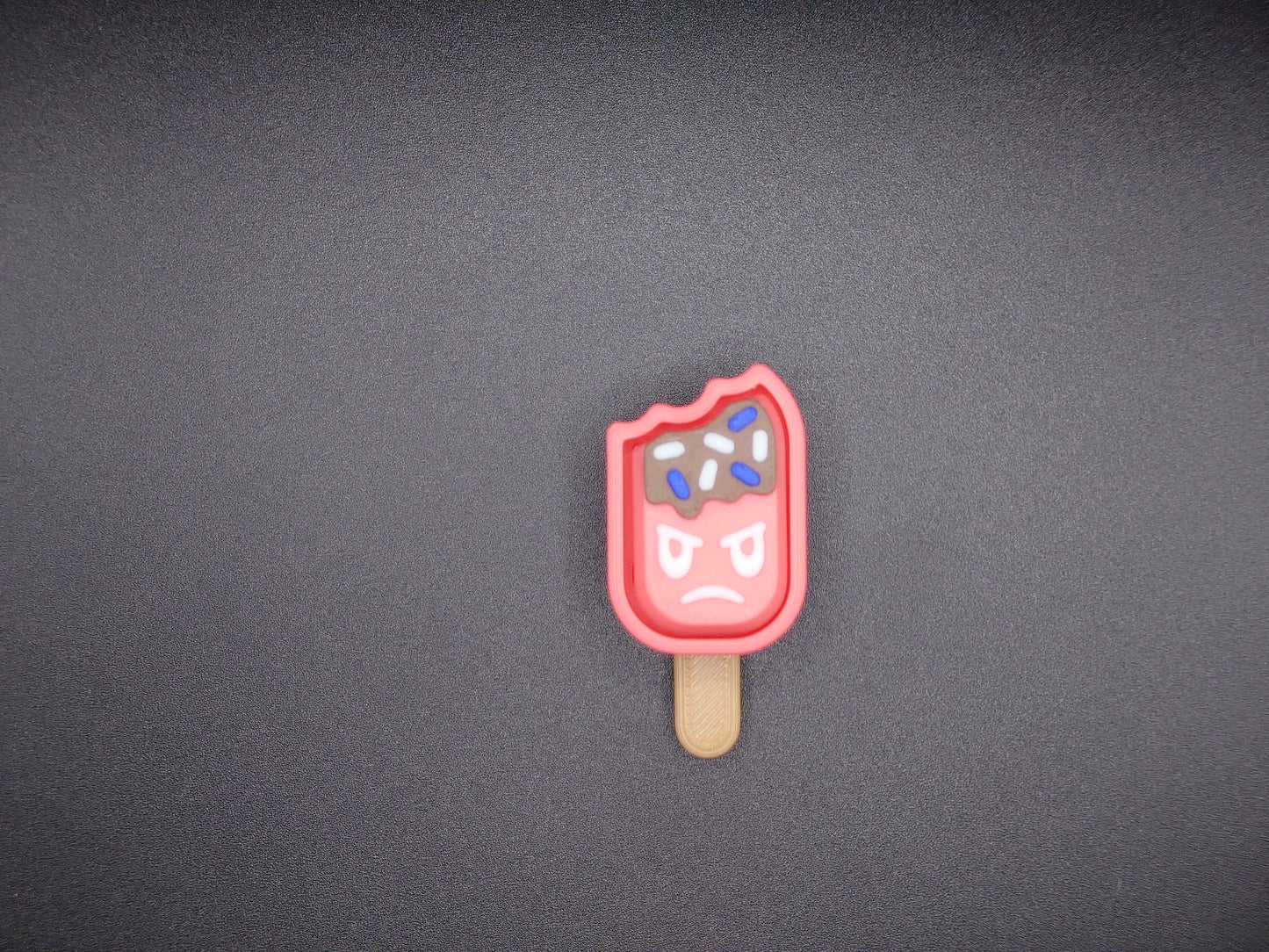 Clicky Ice Cream Popsicle  fidget toy - 3D Printed Keyboard switch Fidget Keyring