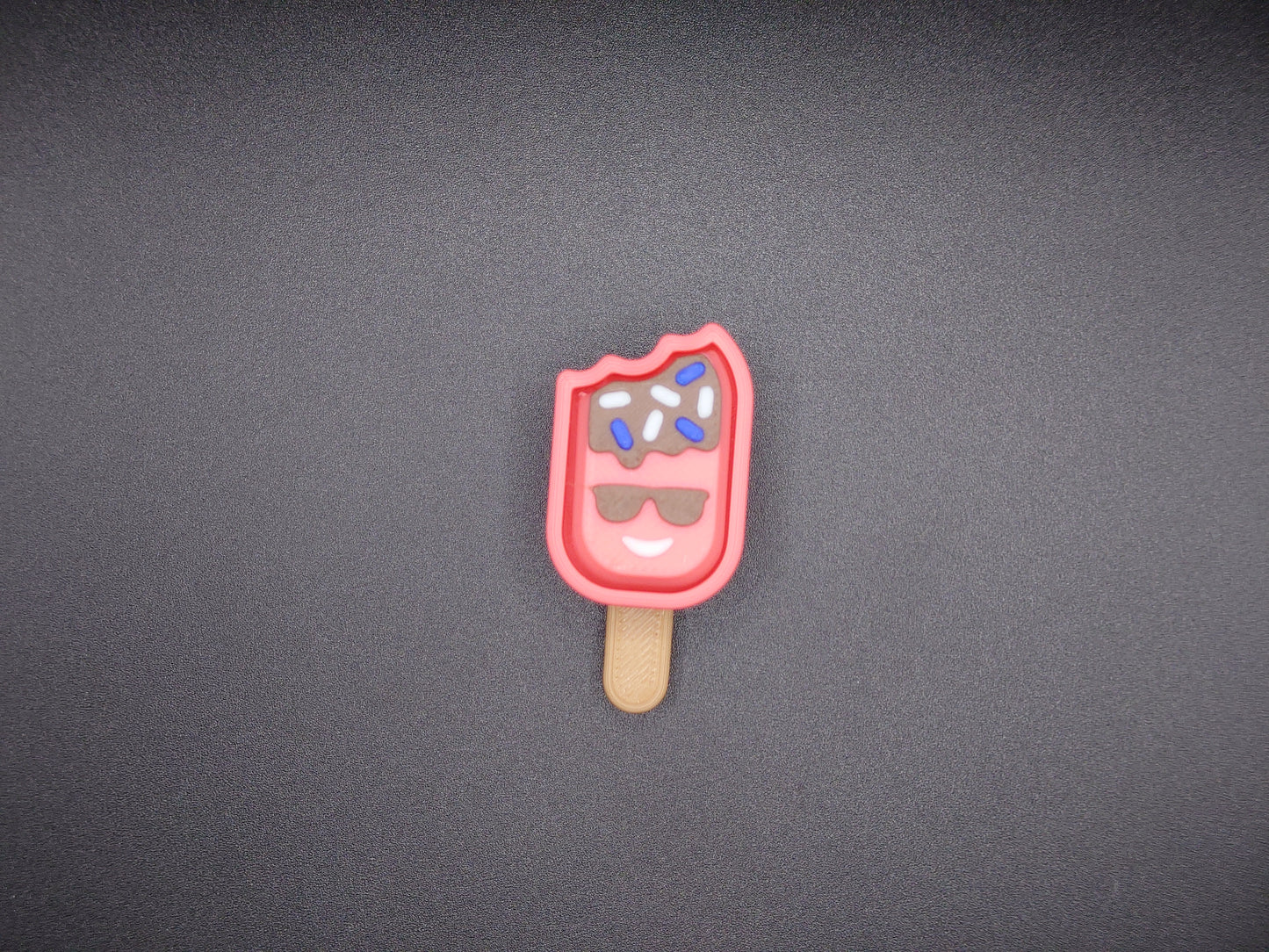 Clicky Ice Cream Popsicle  fidget toy - 3D Printed Keyboard switch Fidget Keyring