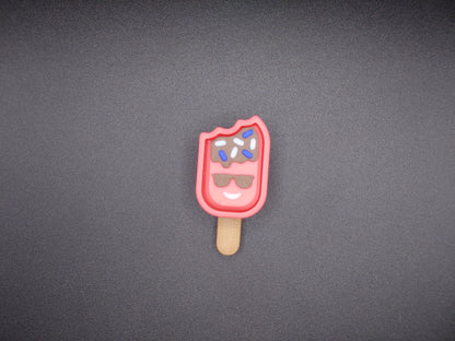 Clicky Ice Cream Popsicle  fidget toy - 3D Printed Keyboard switch Fidget Keyring