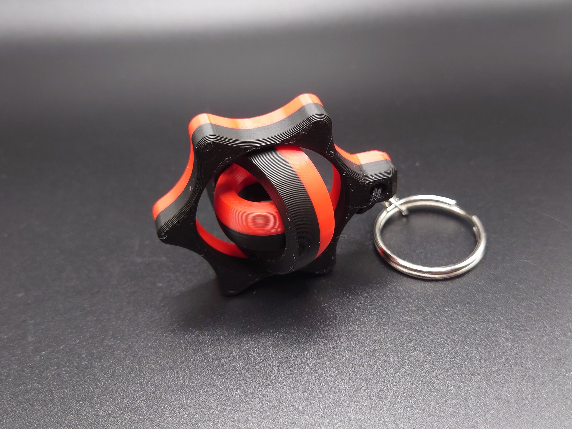 Fidget Star Keychain - Fun Stress Relief Toy