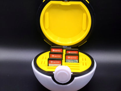 Pokemon Ultra Ball Nintendo Switch / switch 2 Game Card & Micro SD Holder