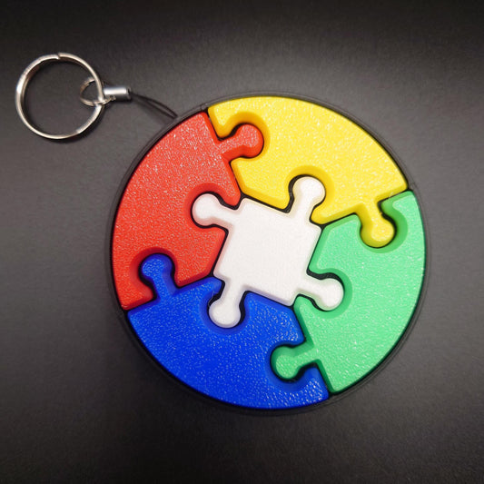 Keyboard Switch Jigsaw Circle Fidget Toy