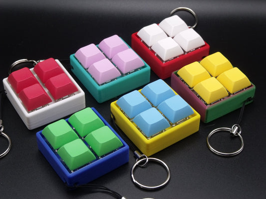 Keyboard Fidget - Square key Mechanical Switch Clicker